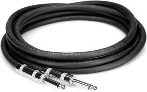 Hosa SKJ Speaker Cables 1/4 Inch TS - (30 Feet) (Black)