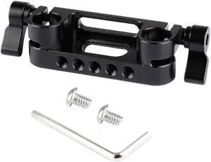CAMVATE 15mm Dual Rod Clamp Railblock for Shoulder Mount