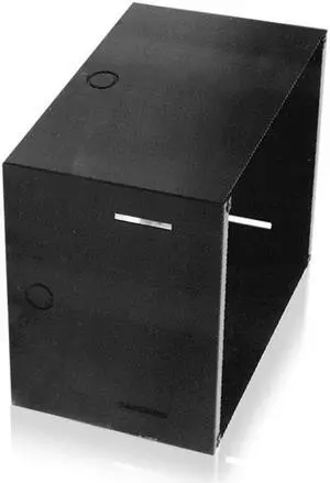 Atlas Sound 198-8-8 Extra Deep Square Enclosure for 8" Loudspeakers, Black