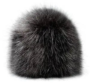 Bubblebee Industries The Big Long-Haired Fur Windbubble Windscreen, Black