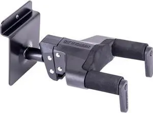 Hercules Stands GSP39SB PLUS Series Universal Auto Grip Slat Wall-Mount Guitar Hanger with Short Arm