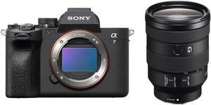 Sony Alpha a7 IV Mirrorless Camera with FE 24105mm f4 G OSS Lens ILCE7M4BL1