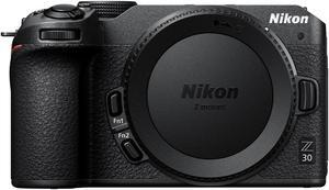 Nikon Z 30 DX-Format Mirrorless Camera Body with PC Software and Accessories
