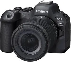 Canon EOS R6 Mark II Mirrorless Camera with RF 24-105mm f/4-7.1 IS STM Lens, Black