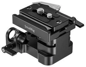 SmallRig Universal 15mm Rail Support System Baseplate with Thumb-Lever Locks