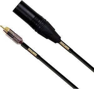 Mogami Gold 12' 3-Pin XLR Male to RCA Male Audio/Video Patch Cable