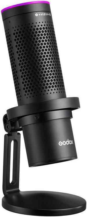 Godox EM68G RGB Cardioid Condenser USB Microphone for Android/IOS