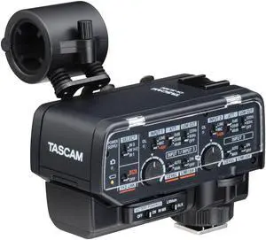 Tascam CA-XLR2d-AN XLR Microphone Adapter Kit for Analog Cameras #CA-XLR2D-AN