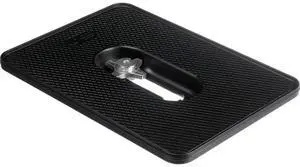 Manfrotto 183 Aluminum Monitor Platform (9-3/4x13-3/4") for Projectors, Speakers, etc., 3/8" Thread for Mounting on Tripod (#3290)
