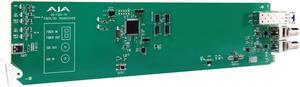 AJA OG-FIDO-TR 1-Ch 3G-SDI/LC Single Mode LC Fiber Transceiver/DashBoard Support