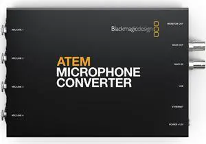 Blackmagic Design ATEM Microphone Converter #BMD-SWATEMTVSTDMC