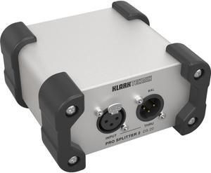 Klark Teknik PRO SPLITTER 2 DS 20 Passive 1-In/2-Out Signal Splitter