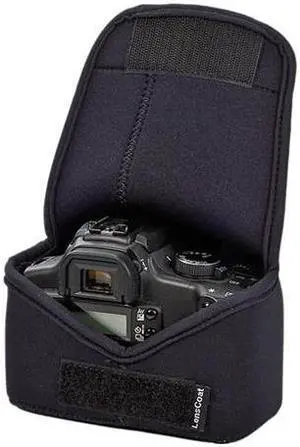 LensCoat Neoprene BodyBag Compact, Designed for a Compact Camera Body Without Lens - Black