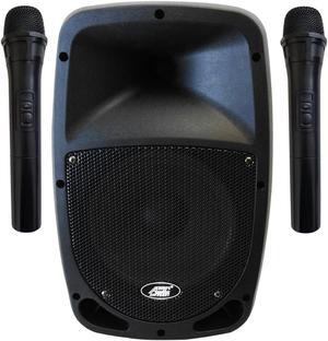 Audio 2000s AWP6407 2-Ch Pull-N-Go All-In-One UHF Wireless PA Handheld System
