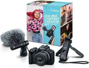 Canon EOS R50 Content Creator Kit