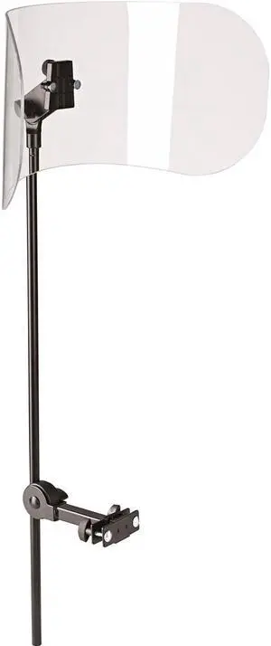 K&M 11905 Sound Insulation Element for Orchestra Seats with Backrest, Black