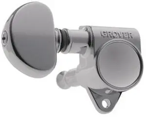 Gretsch Grover Rotomatic 10218C Tuners for Guitar, 6 Pieces, Chrome