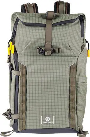 Vanguard VEO Active 49 35L Camera Backpack, Khaki Green #VEO ACTIVE49 KG