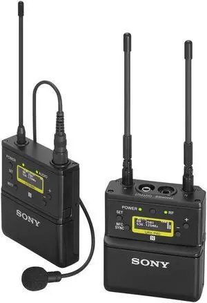 Sony UWP-D21 Camera-Mount Omni Lavalier Microphone System, 14UC: 470 to 542MHz