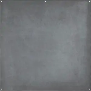 Westcott X-Drop Pro Fabric Backdrop (Smooth Concrete, 8 x 8 Feet)
