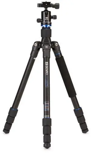 Benro Travel Angel Series 1 4-Section Aluminum Tripod/Monopod with B0 Ball Head