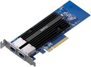 Synology E10G30-T2 Dual-Port 10GbE 10GBASE-T PCIe 3.0 Network Interface Card