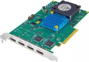 AJA KONA-HDMI4R-R0 4-Channel 1x PCIe 2.0 HDMI Capture Card
