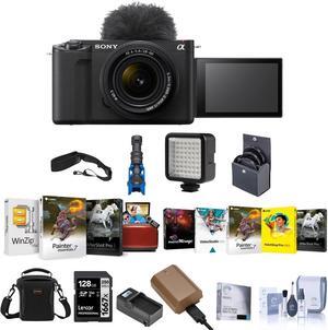Sony ZV-E1 Camera, Black with FE 28-60mm f/4-5.6 Lens, Bundle w/Accessory Kit