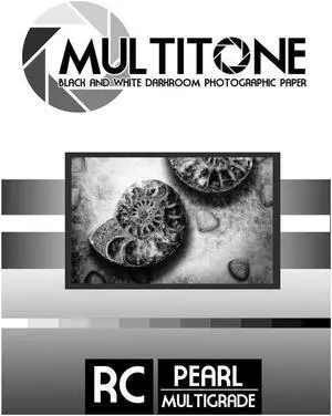 Inkpress MultiTone BW Pearl Luster Darkroom Photographic Paper, 5x7"/100 Sheets