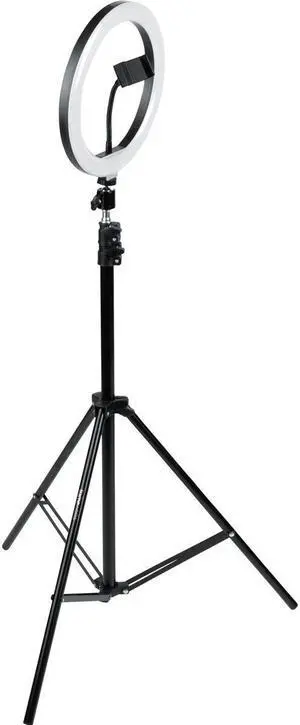 Gator Cases 10" LED Desktop Ring Light with Stand and Phone Holder