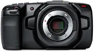 Blackmagic Design Pocket Cinema Camera 6K Pro Bundle with 128GB SD Card, Shoulder Bag, Charger, Extra Battery, Screen Protector, Cleaning Kit