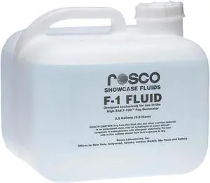 Rosco F-1 Fog Fluid, 2.5 Gallon #200087000320