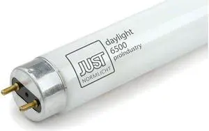JUST Normlicht Daylight 6500K proIndustry 47" Fluorescent Light, 36W, Pack of 10