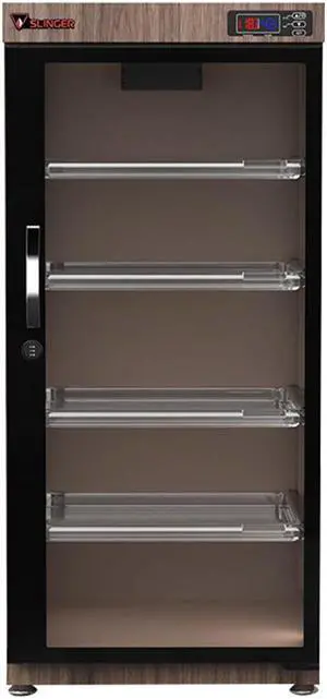 Slinger 125L Electronic Dry Cabinet with Combination Lock, Oak