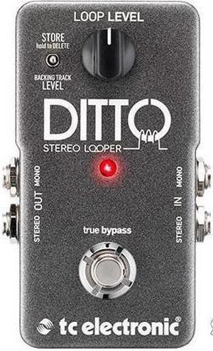 TC Electronic Ditto Stereo Looper Effects Pedal #000-DDE00-00010
