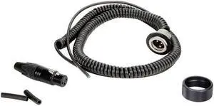 Ambient Recording Coiled 5-Pin Stereo XLR Cable Kit for QX 5100 Light Boom Pole