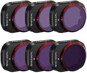 Freewell Bright Day ND/PL Hybrid Lens Filter Kit for DJI Mini 4 Pro Drone, 6-Pack