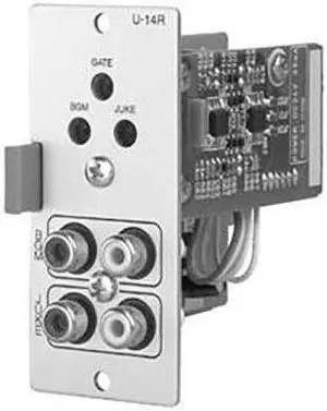 TOA Electronics Dual Input Priority with Automatic Gain Control and RCA Pin Jack