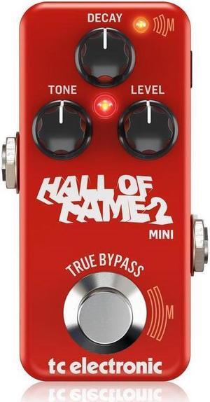 TC Electronic Hall Of Fame 2 Mine Reverb Iconic Ultra-Compact Reverb Pedal