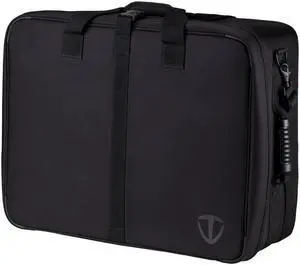 Tenba Attache 2520 Transport Air Case for 2 DSLR Camera, 8 Lenses & Flash, Black