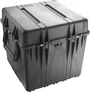 Pelican 0370 24" Cube Watertight Case with Wheels - No Foam - Black #0370001110