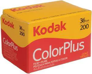 Kodak Color Plus 200 35mm Color Negative Film, 36 Exposure #6031470