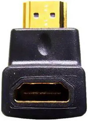 Comprehensive HDMI Female to Right Angle Male - Downward Position