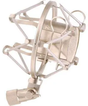 WindTech SM-3 Microphone Suspension Shock Mount, Gold