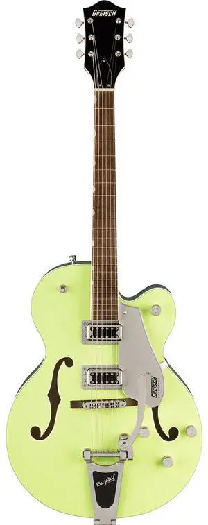 Gretsch Gretsch G5420T Electromatic Classic Hollow Body Single-Cut with Bigsby Electric Guitar, Laurel Fingerboard, TwoTone Anniversary Green