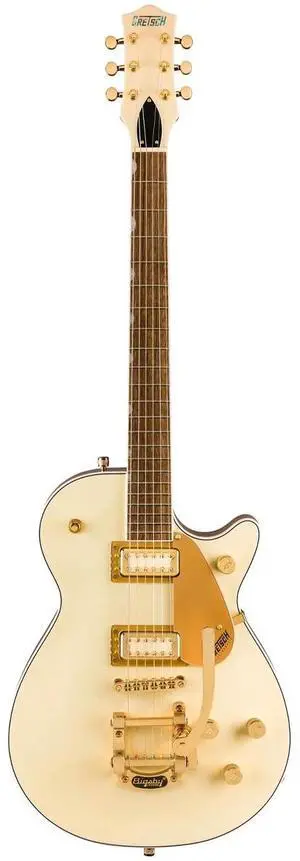 Gretsch Gretsch Electromatic Pristine LTD Jet Electric Guitar, Laurel Fingerboard, White Gold