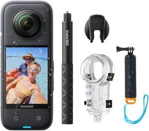 Insta360 X3 Pocket 360 Action Camera Invisible Dive Kit #CINSAAQW
