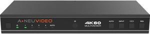 A-NeuVideo ANI-PiP-41UHD 4x1 4K UHD Quad/PiP/PoP Multiviewer Seamless Switcher