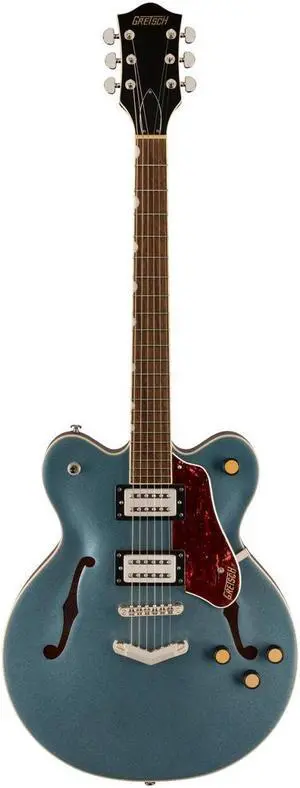 Gretsch G2622 Streamliner Center Block Double-Cut with V-Stoptail Electric Guitar, Gunmetal