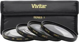 Vivitar Close Up Lens Set (+1,+2,+4,+10) - 77mm